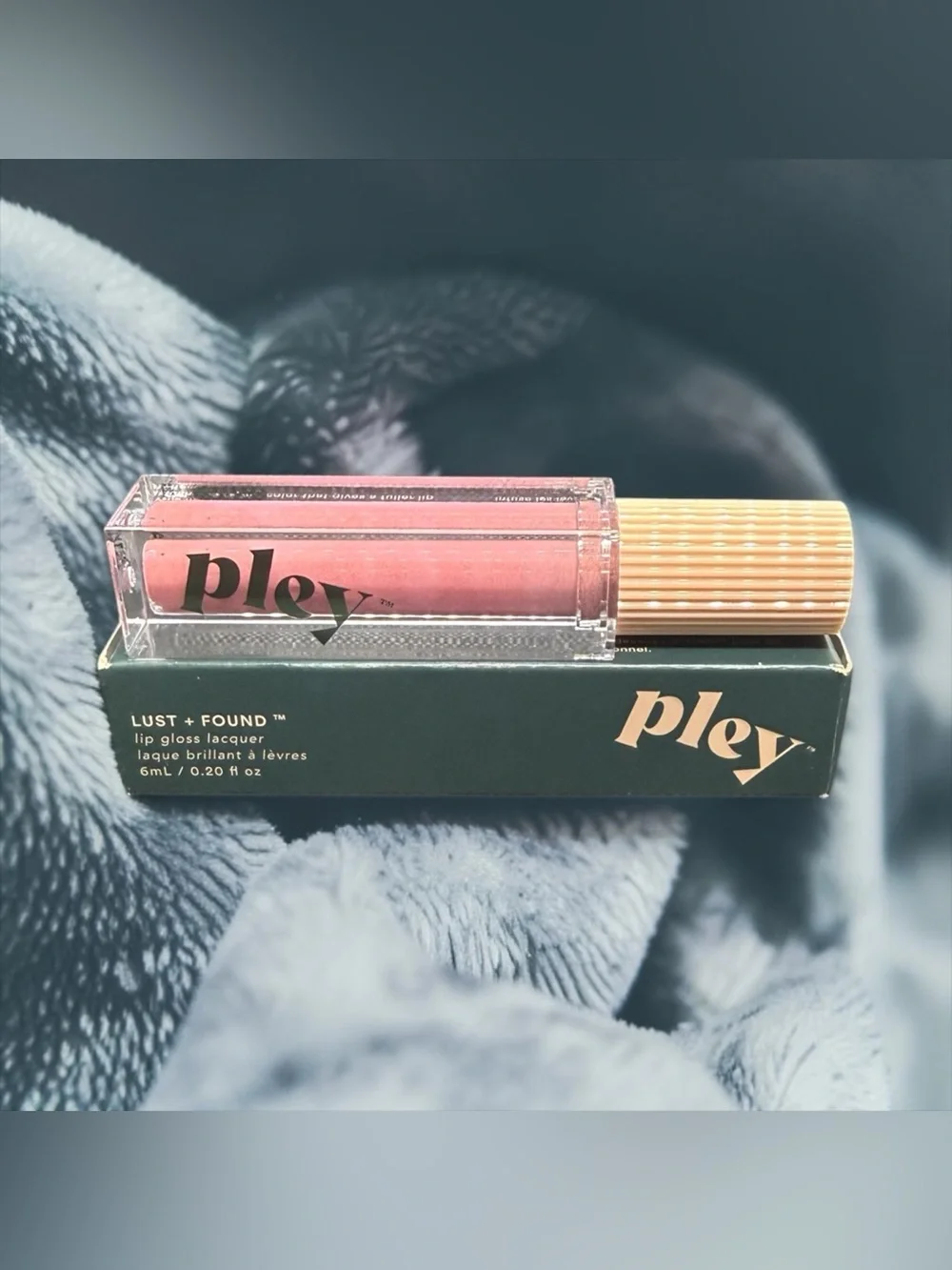 💋PLEY💋Lust + Found Lip Gloss Lacquer in Lupe/NIB